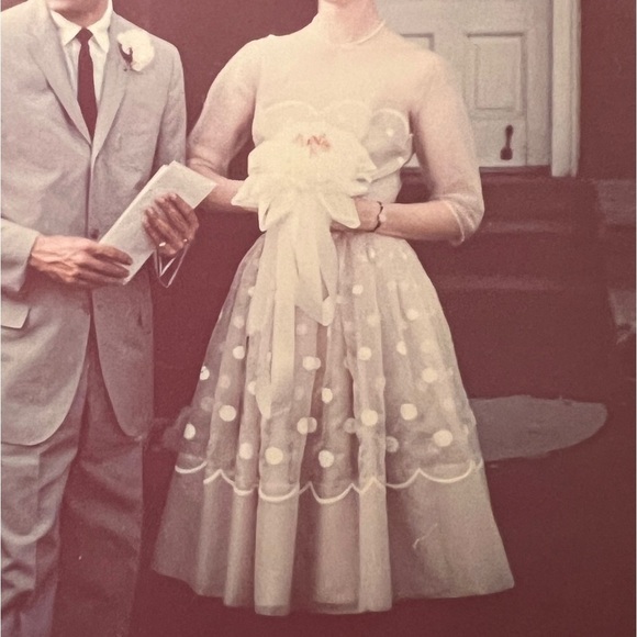 Vintage Dresses & Skirts - Vintage 1950’s Wedding Dress